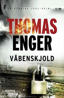 Skal du læse Thomas Engers krimier i rækkefølge, så begynd med Skinddød. Læs derefter Fantomsmerte, Blodrus og til sidst Våbenskjold.