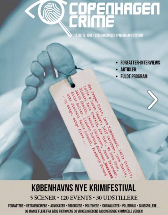 I Weekenden er der krimifestival i København for første gang. Copenhagen Crime hedder den. 
